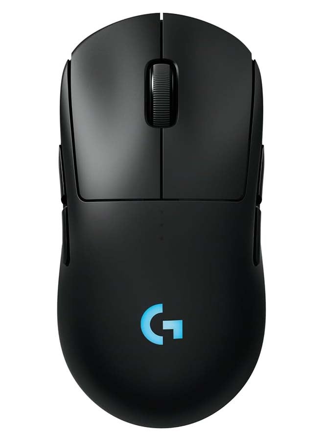 لوجيتيك ماوس الألعاب اللاسلكي Logitech G PRO 2 LIGHTSPEED، ماوس لليد اليمنى أو اليسرى مع ما يصل إلى 4 أزرار جانبية مغناطيسية قابلة للتخصيص والتبديل، مستشعر 44K DPI، شحن USB-C، للكمبيوتر الشخصي / ماك - أسود - Image 1