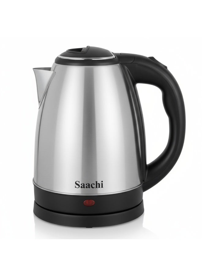 ساتشي 1.8L Stainless Steel Electric Kettle – Rapid Boil, Auto Shut-Off, Dry-Boil Protection & 360° Rotating Base 1.8 L 1500 W NL-KT-7767-BK Black - Image 1