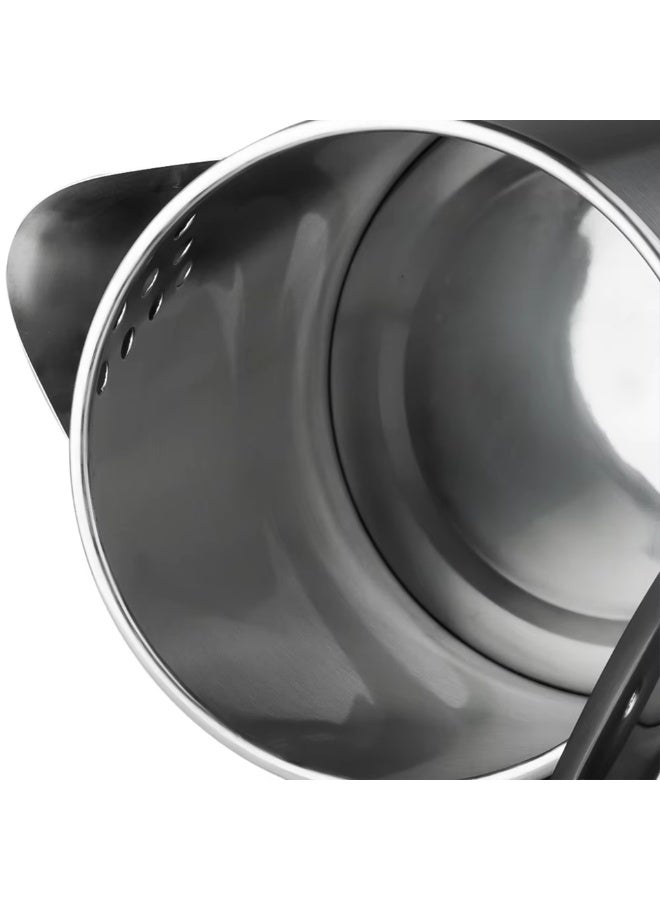 ساتشي 1.8L Stainless Steel Electric Kettle – Rapid Boil, Auto Shut-Off, Dry-Boil Protection & 360° Rotating Base 1.8 L 1500 W NL-KT-7767-BK Black - Image 5