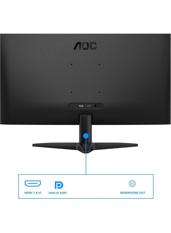 اي او سي 27B36X Gaming Monitor 27-inch Full HD 1920×1080, IPS Panel Type, 144Hz Refresh Rate, 0.5ms Response Time, Tilt Stand [27B36X] Black - Image 4