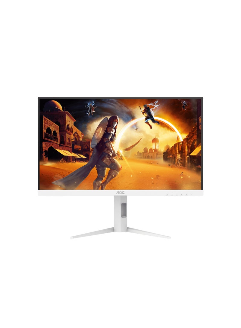 اي او سي [Q27G4/WS] شاشة ألعاب AOC Q27G4/WS مقاس 27 بوصة 2k QHD 2560×1440، نوع لوحة IPS، معدل تحديث 200Hz، زمن استجابة 0.3ms، قاعدة قابلة للتعديل - Image 1