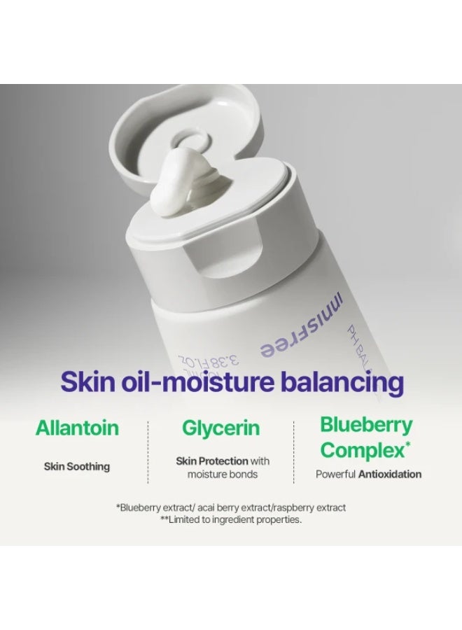 إنِّسفري Blueberry Rebalancing 5.5 Cleanser 100ml - Image 2