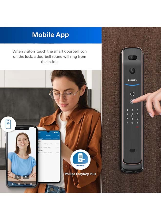 فيليبس قفل باب ذكي بوش-بول من فيليبس Easykey B0D3GBXGN8 - Image 4
