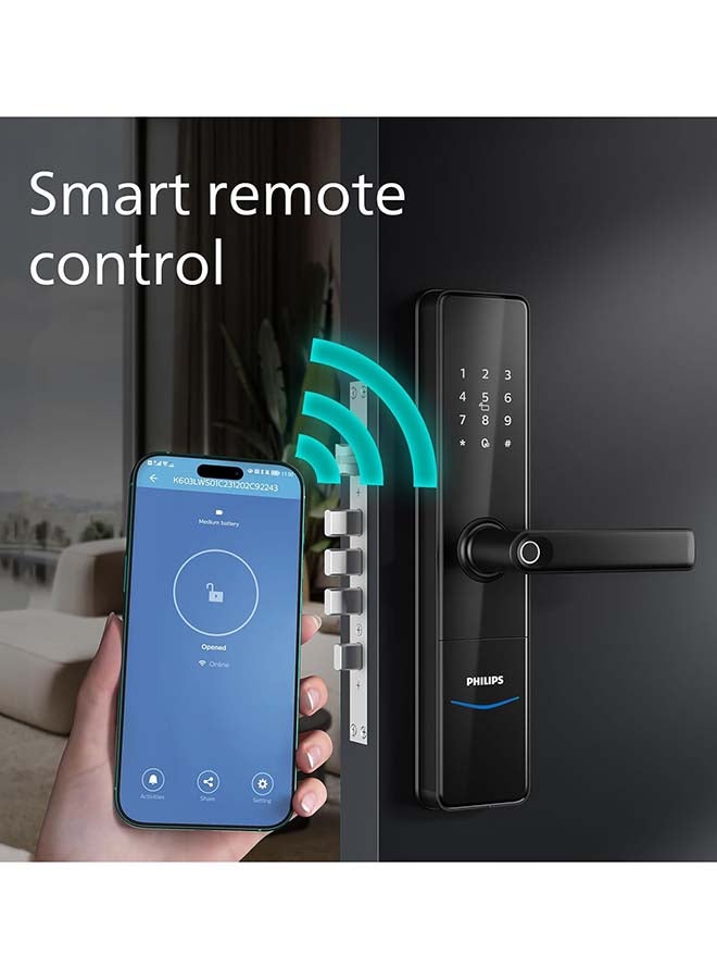 فيليبس قفل ذكي ببصمة الإصبع Philips EasyKey DDL603E-5HWS - Image 3
