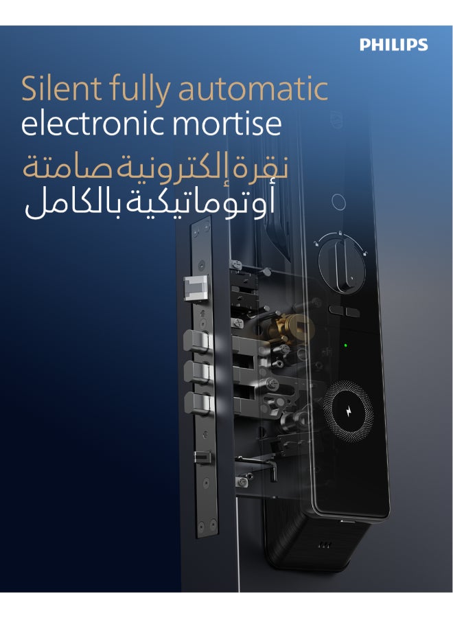 فيليبس قفل الباب الذكي Philips DDL902-MVP مع التعرف على أوردة الكف و3D Face ID - Image 3