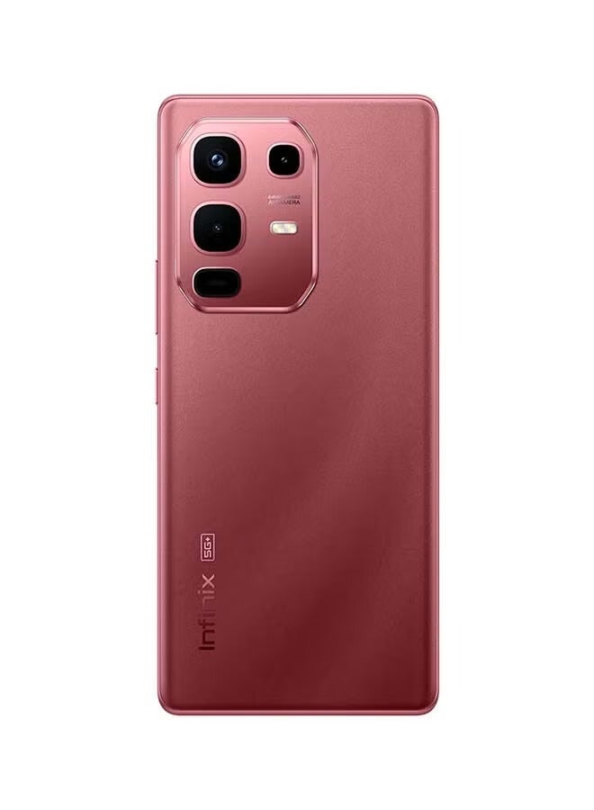 Infinix Note 50S Dual SIM Burgundy Red 16GB RAM(8+8) 256GB 5G+ With Infinix XE31 Earbuds - Middle East Version - Image 3
