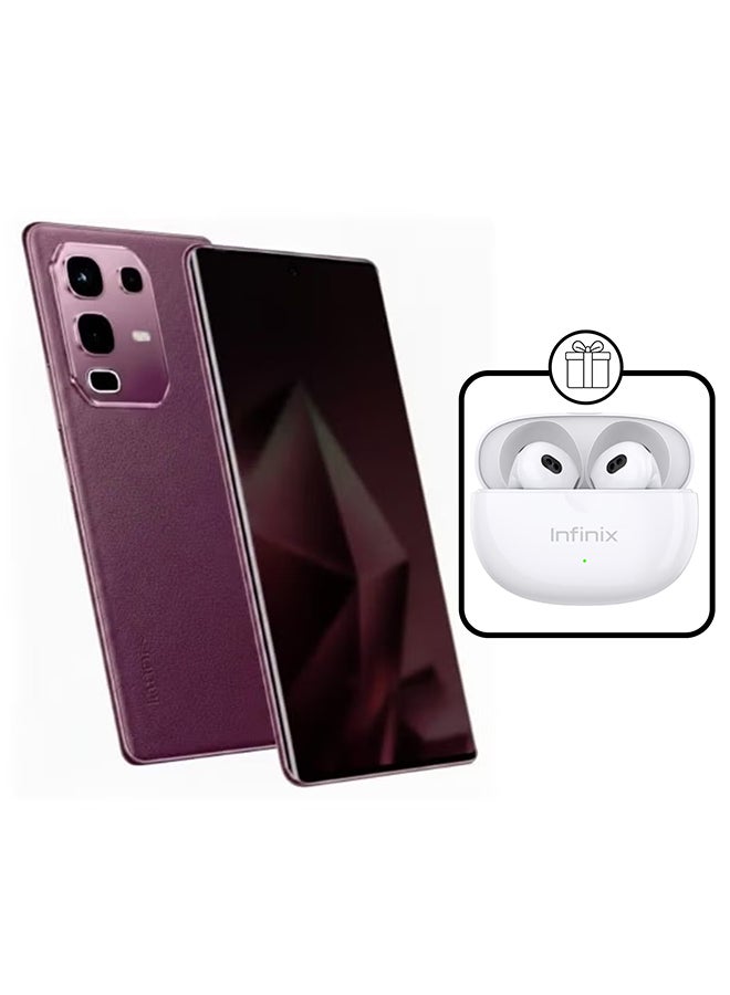Infinix Note 50S Dual SIM Mystic Plum 16GB RAM(8+8) 256GB 5G+ With Infinix XE31 Earbuds -Middle East Version - Image 1