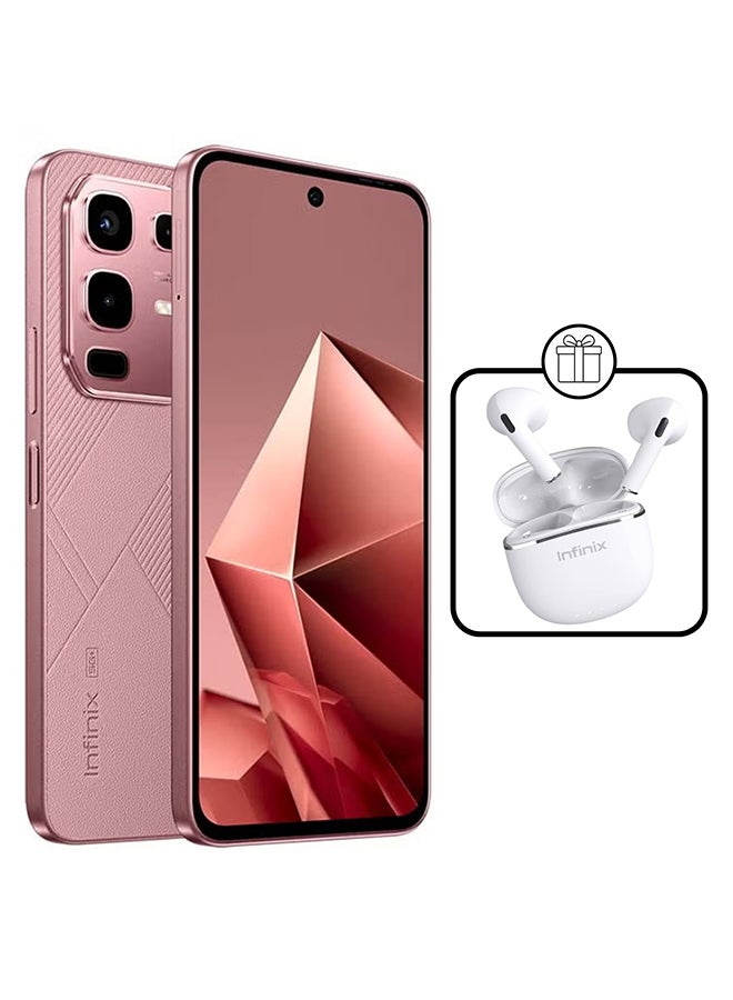 Infinix Note 50X Dual SIM Sunset Spice Pink 8+8GB RAM 256GB 5G+ With XE23 Earphone - Middle East Version - Image 2