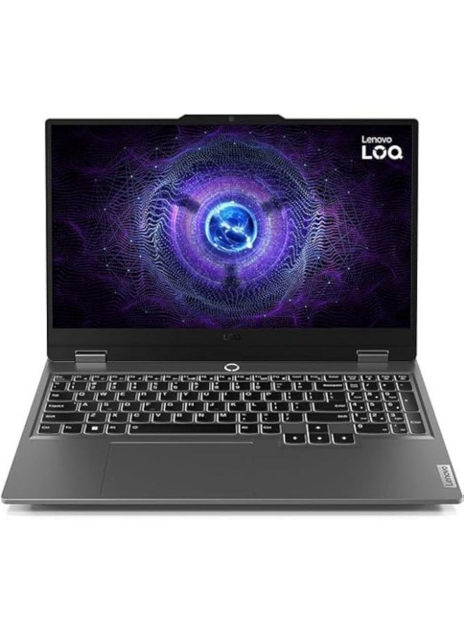 LOQ 15IRX9 Gaming Laptop With 15.6 Inch Full HD (1920x1080) Display, Intel Core i7‑13650HX Processor/16GB DDR5 RAM/512GB SSD/6GB Nvidia GeForce RTX 3050 Graphics/Windows 11 Pro/ English/Arabic Grey