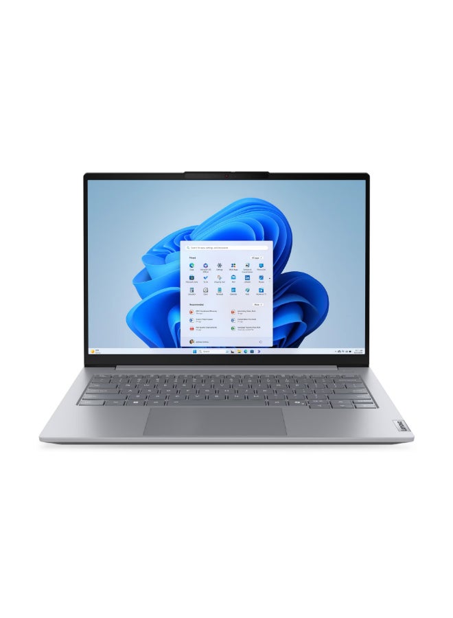 لينوفو لابتوب ThinkBook بشاشة WUXGA مقاس 14 بوصة (1920×1200)، معالج Core Ultra 7-255H، ذاكرة وصول عشوائي DDR5 سعة 32 جيجابايت، قرص صلب SSD سعة 1 تيرابايت، نظام تشغيل Windows 11 Pro، معالج رسومات Intel Arc Graphics، يدعم اللغتين الإنجليزية والعربية، لون رمادي قطبي الإنجليزية/العربية - Image 1
