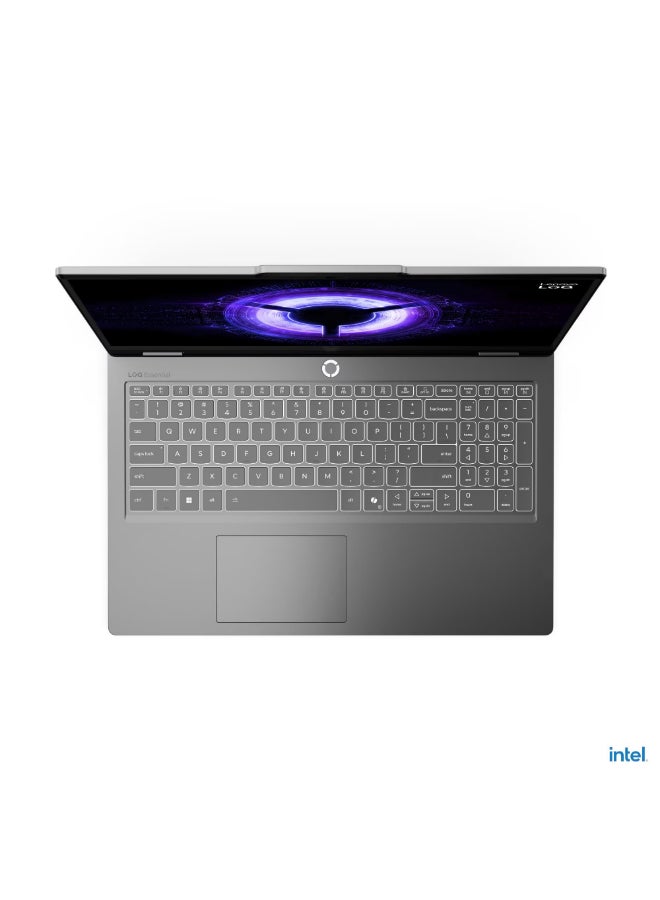 لينوفو لابتوب ألعاب LOQ بشاشة 15.6 بوصة عالية الدقة بالكامل (1920×1080)، معالج Intel Core i7-13700HX، ذاكرة وصول عشوائي 32 جيجابايت DDR5، قرص صلب SSD بسعة 1 تيرابايت، بطاقة رسومات Nvidia GeForce RTX 5060 بسعة 8 جيجابايت، نظام تشغيل Windows 11 Home، يدعم اللغتين الإنجليزية والعربية، لون رمادي قمري الإنجليزية/العربية - Image 4