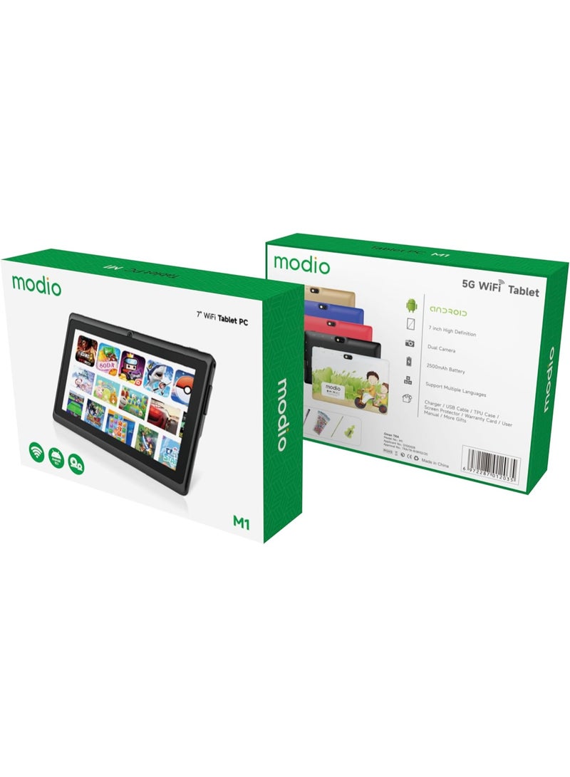 موديو جهاز M1 اللوحي للأطفال الأولاد بكاميرتين مزدوجتين شاشة 7 إنش 4 جيجابايت رام 128 جيجابايت روم - النسخة الصينية - Image 2