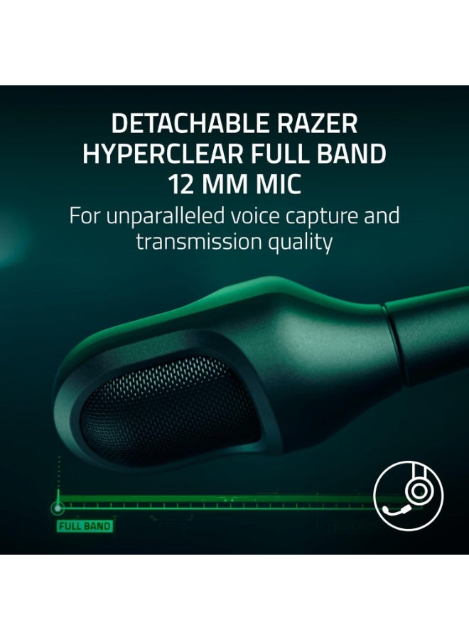 ريزر سماعة رأس لاسلكية Razer BlackShark V3 Pro مع تقنية إلغاء الضوضاء للألعاب للكمبيوتر: ميكروفون كامل النطاق، محركات 50 مم، 2.4 جيجاهرتز، بلوتوث، USB، 3.5 مم، تعمل مع ماك، PS5، نينتندو سويتش، هاتف ذكي - إصدار Counter-Strike 2 - Image 4
