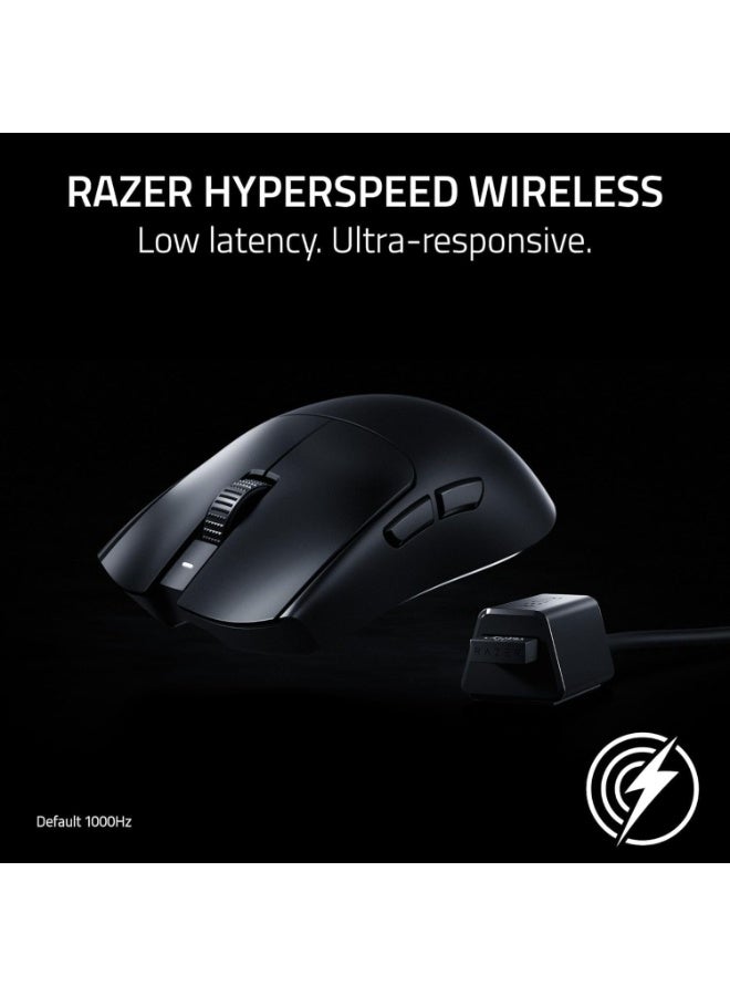 ريزر ماوس الألعاب اللاسلكي Razer Viper V3 Pro SE: 54 جرام خفيف الوزن، 1K وحدة استشعار، 35K DPI مستشعر بصري، مفاتيح بصرية من الجيل الثالث، شكل متماثل، 8 عناصر تحكم قابلة للبرمجة، بطارية 95 ساعة - أسود - Image 4