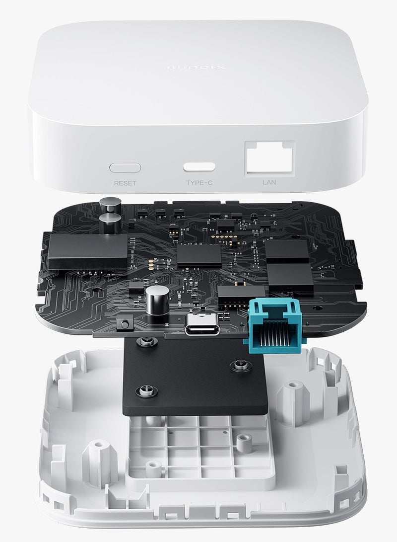 Xiaomi Mi Smart Home Hub 2,Support Bluetooth,Bluetooth Mesh,Zigbee Gateway,Dual-Band Wi-Fi Remote Control-White White - Image 4