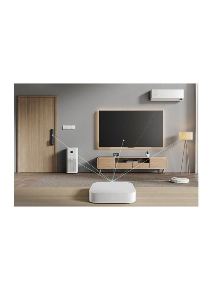 Xiaomi Mi Smart Home Hub 2,Support Bluetooth,Bluetooth Mesh,Zigbee Gateway,Dual-Band Wi-Fi Remote Control-White White - Image 5