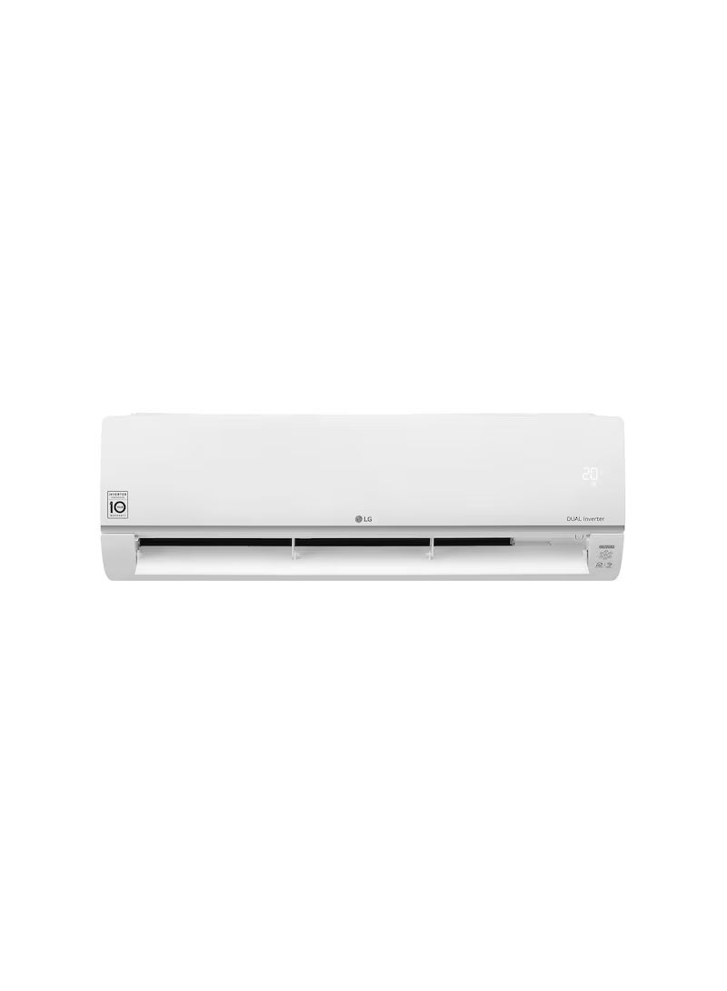 إل جي LG S-PLUS Air Conditioner, 1.5 HP, Cool & Heat Inverter, Wi-Fi, Fast Cooling, UVnano Technology, 4-Way Air Distribution, Low Noise, S4-W12JA2MA S4-W12JA2MA white - Image 2