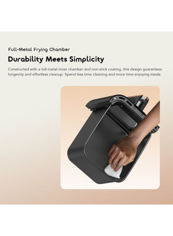 أورايمو Oraimo NutriFry Duo OH-AF510N 8L 2800W Air Fryer 8 L 2800 W OH-AF510N BLACK - Image 5