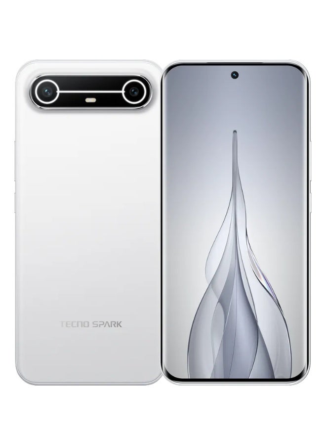 TECNO Spark Slim Dual SIM 8GB RAM 256GB Slim White 4G - Middle East Version - Image 1