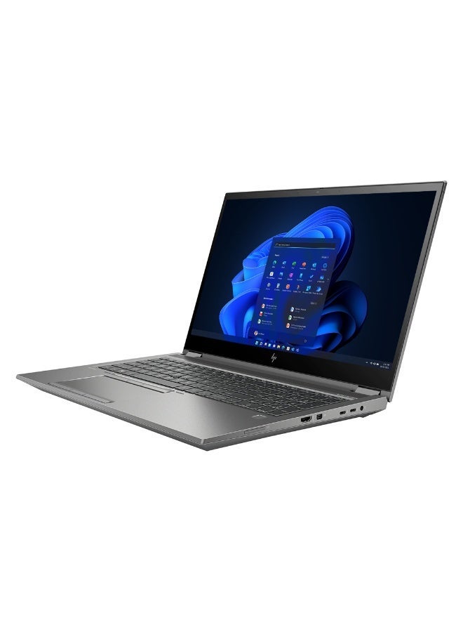 HP ZBOOK FURY 15 G7 , Intel core i5-10400H , RAM 16GB DDR4 , 512GB SSD M.2 NVMe , NVIDIA Quadro T1000 with Max Q design 4GB DDR6 , 15.6 inch FHD LED-IPS English/Arabic Silver - Image 2