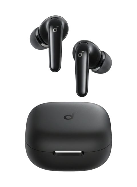 Soundcore R60i NC True Wireless Earbuds with Adaptive ANC, Hi-Res LDAC, 50H Playtime, AI Clear Calls, IP55, Fast Charging, Black black