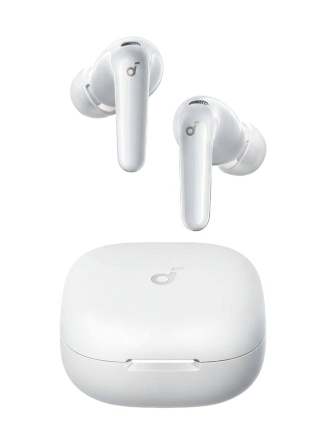 Soundcore R60i NC True Wireless Earbuds with Adaptive ANC, Hi-Res LDAC, 50H Playtime, AI Clear Calls, IP55, Fast Charging - White white - Image 1