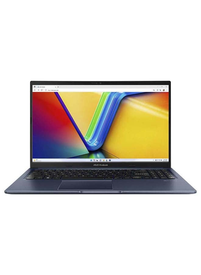أسوس لاب توب Vivobook 15 (إصدار مطور) بشاشة 15.6 بوصة عالية الدقة بالكامل (1920x1080)، معالج Core 5 120U/ذاكرة وصول عشوائي 16 جيجابايت DDR5/قرص صلب SSD سعة 512 جيجابايت/نظام التشغيل Windows 11 Pro/ الإنجليزية/العربية - Image 1