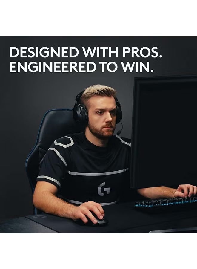 Logitech G PRO X Superlight 2 Wireless Gaming Mouse, Ultra-Light 60g, HERO 2 Sensor (100–44,000 DPI), 8KHz Polling, LIGHTSPEED Wireless, LIGHTFORCE Hybrid Switches, 95h Battery, PTFE Feet, USB-C, 5 Programmable Buttons, PC/Mac | Black - Image 2