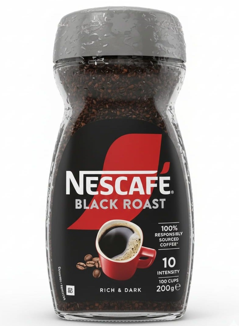 نسكافيه Nescafé Black Roast 200g 200grams Single - Image 1