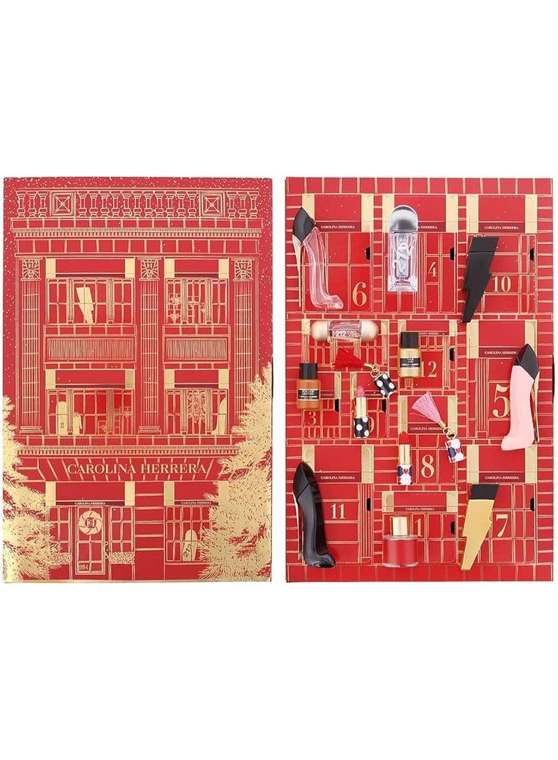 Advent Calendar 12pcs Mini Gift Set for Women 65ml