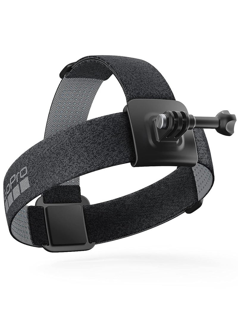 GoPro Head Strap 2.0 (Action Camera Head Mount + Clip) BLACK - Image 1
