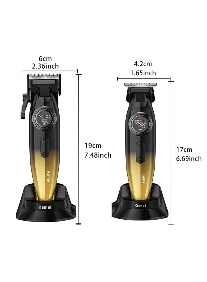 كيمي Professional Shaver and Trimmer KM-1867 + KM-1868 - Image 2