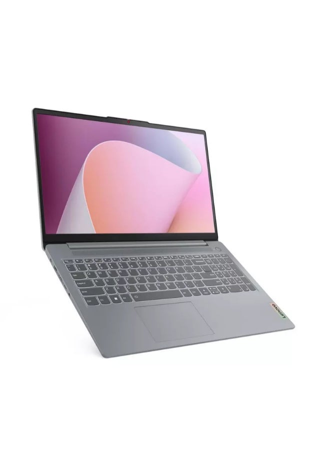 لينوفو لابتوب IdeaPad Slim 3 15ITN9 بشاشة 15.6 بوصة عالية الدقة بالكامل (1920x1080)، معالج Intel N150/ذاكرة وصول عشوائي 8 جيجابايت DDR5/قرص صلب SSD سعة 128 جيجابايت/نظام تشغيل Windows 11/ الإنجليزية/العربية - Image 1