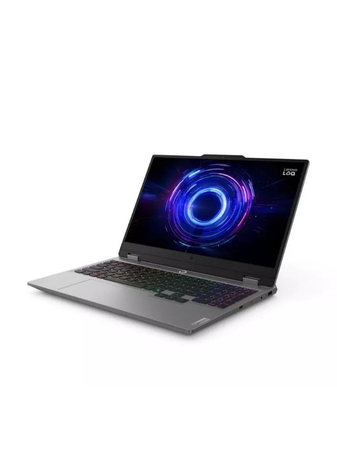 لينوفو لابتوب الألعاب LOQ 15ARP10E بشاشة 15.6 بوصة عالية الدقة بالكامل (1920x1080)، معالج AMD Ryzen 7-7735HS/ذاكرة وصول عشوائي DDR5 سعة 16 جيجابايت/قرص صلب SSD سعة 512 جيجابايت/بطاقة رسومات Nvidia GeForce RTX 4050 سعة 6 جيجابايت/نظام التشغيل Windows 11/ الإنجليزية/العربية - Image 3