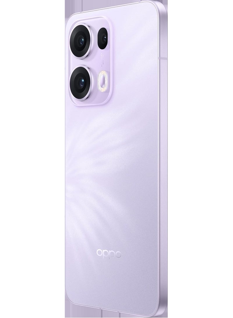 أوبو هاتف أوبو رينو13 برو 5G ثنائي الشريحة 12GB RAM 512GB ROM بلوم بنفسجي - النسخة الدولية - Image 4