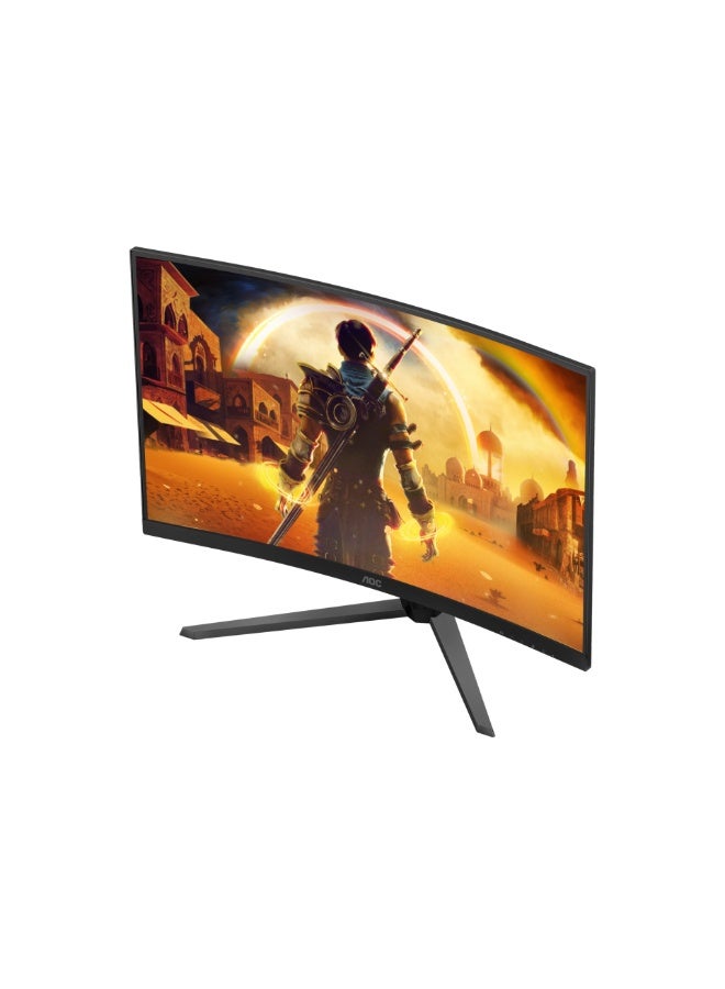 اي او سي C32G42ZE 31.5″ Curved Gaming Monitor, Full HD, VA Panel, 240Hz (260Hz OC), 0.3ms MPRT, Adaptive Sync, HDR10, HDMI 2.0, DP 1.4, 1500R Curved, Flicker-Free, Low Blue Light, Black | C32G42ZE/89 Black - Image 3
