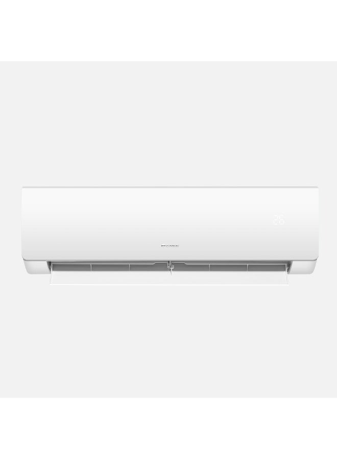 GREE 1.5 Ton Capacity Split Air Conditioner with Rotary Compressor, BTU/h T3 15,600, 3D Air Flow, up to 13M Air Throw, Turbo Mode, I-Feel Function, SHIMO-18C3, 5Years Full Warranty+5Years Spare Parts SHIMO-18C3 white - Image 2