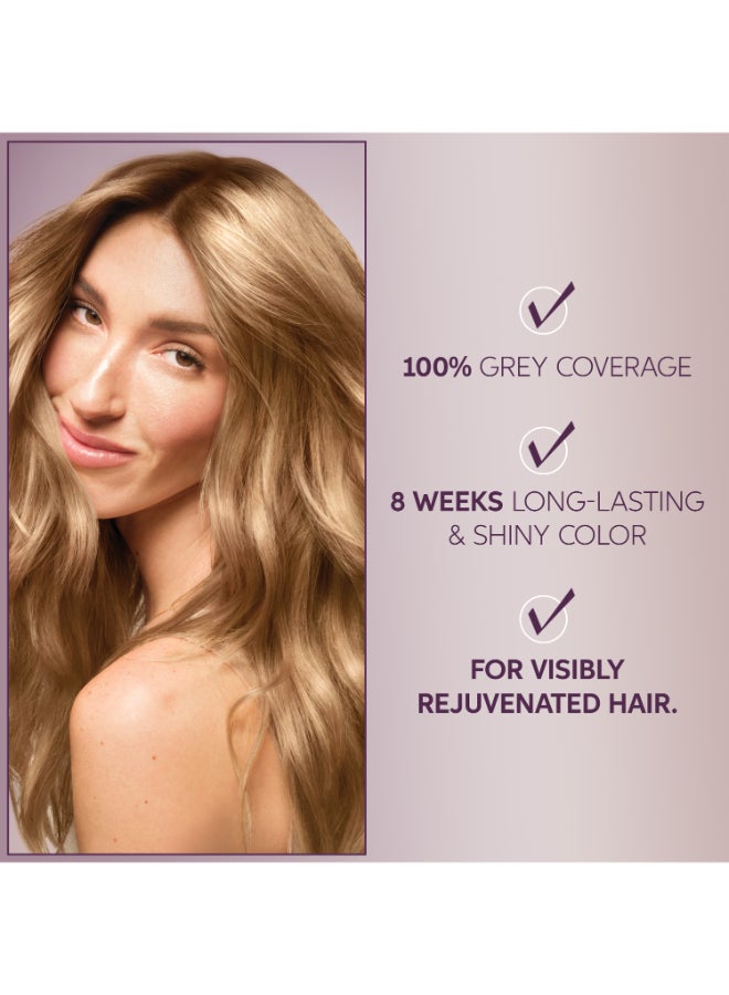WELLA Koleston Deluxe - 0% Ammonia, 100% Grey Coverage, with Hyaluronic Acid, Up to 8 weeks long-lasting & shinier* color – 8.1 Light Ash Blonde 152ml - Image 5