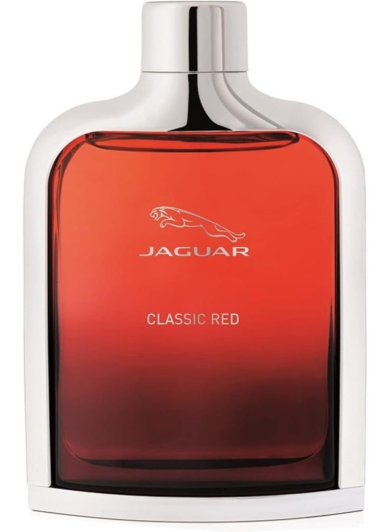 جاكوار Classic Red EDT For Men 100ml - Image 1