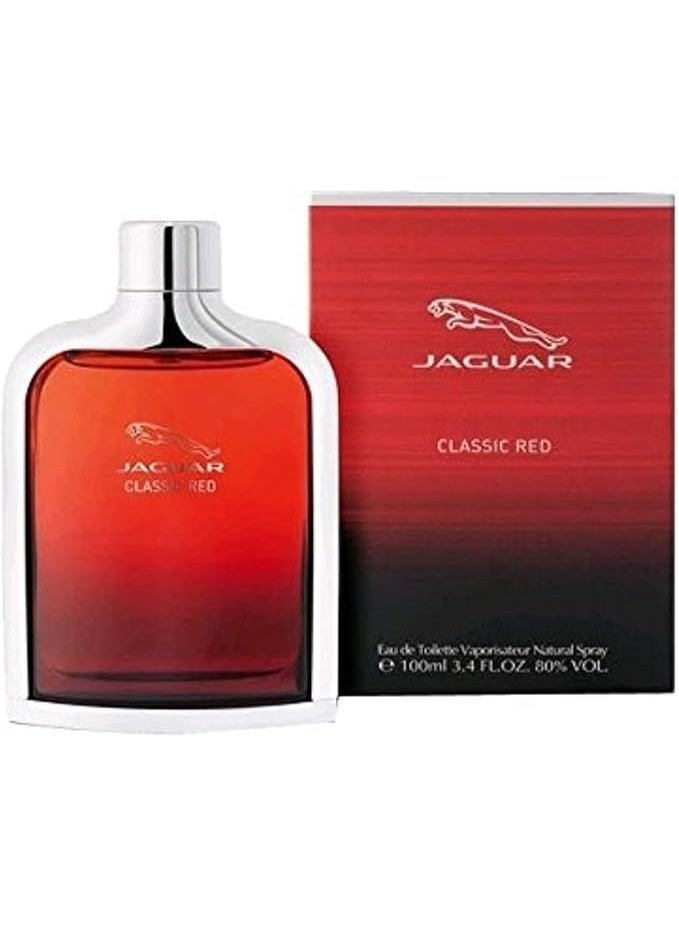 جاكوار Classic Red EDT For Men 100ml - Image 2