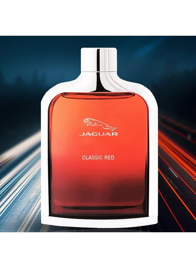 جاكوار Classic Red EDT For Men 100ml - Image 3