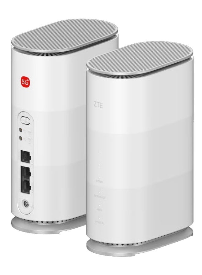 ZTE 5G CPE G5 Air, 2.5G Port WiFi 7 Router - White - Image 4
