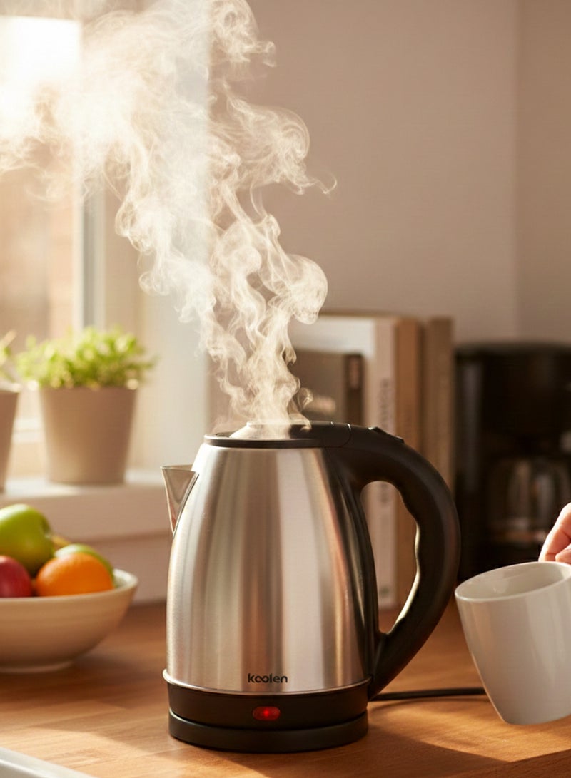 KOOLEN Electric Kettle - 1.8 L - Concealed Heating Element - 2200W - Black - 800102047 1.8 L 2200 W 800102047 black - Image 3