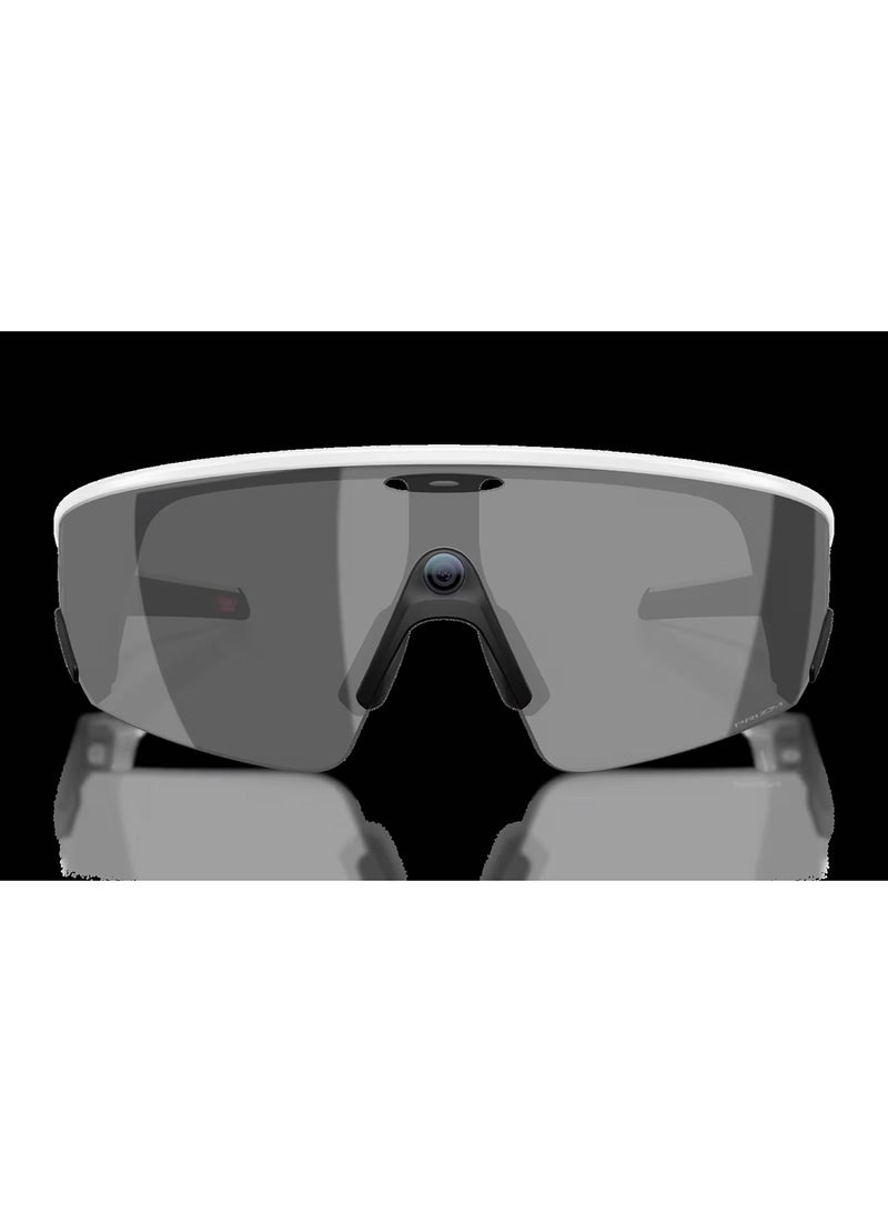 Meta Oakley Meta Vanguard AI Glasses, Wide - Universal Fit, White Frame, Prizm Black Lenses - Image 2