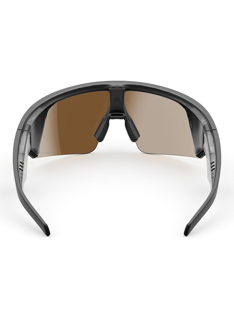 Meta Oakley Meta Vanguard AI Glasses, Wide - Universal Fit, Black Frame, Prizm 24K Lenses - Image 4