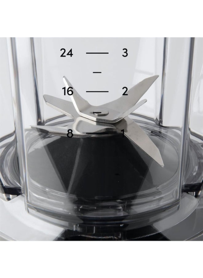 نوتري بوليت Smart Touch Combo Blender 1.9 L 1500 W NBT-0815B Black and Clear - Image 5