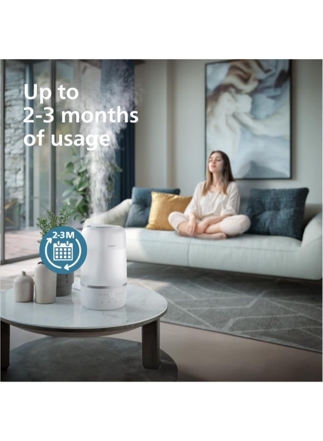 Philips Genuine Replacement Anti-Calc Humidifier Cartridge 8 x 4.1 x 4.1 cm FY5133/00 White - Image 4