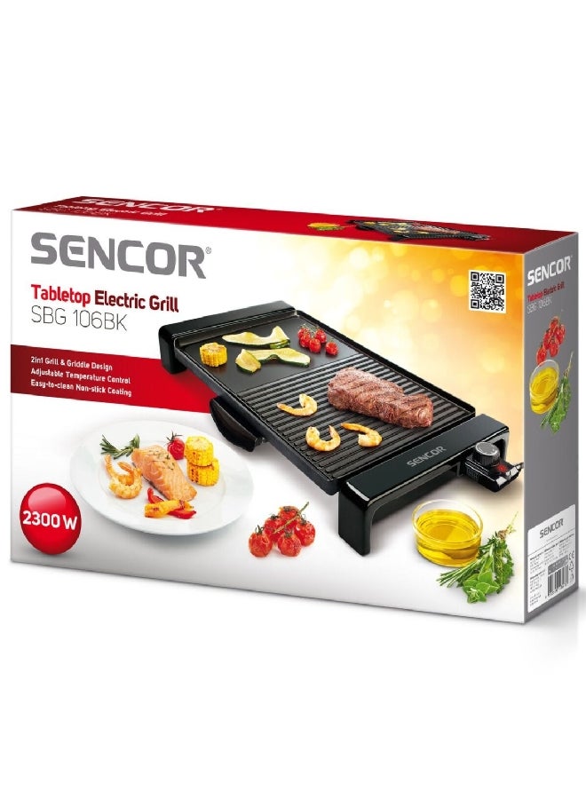 Sencor Flat Grill Black  13.2 x 41.2 x 66.6 cm 2300 W JAHSBG41003237 Black - Image 5