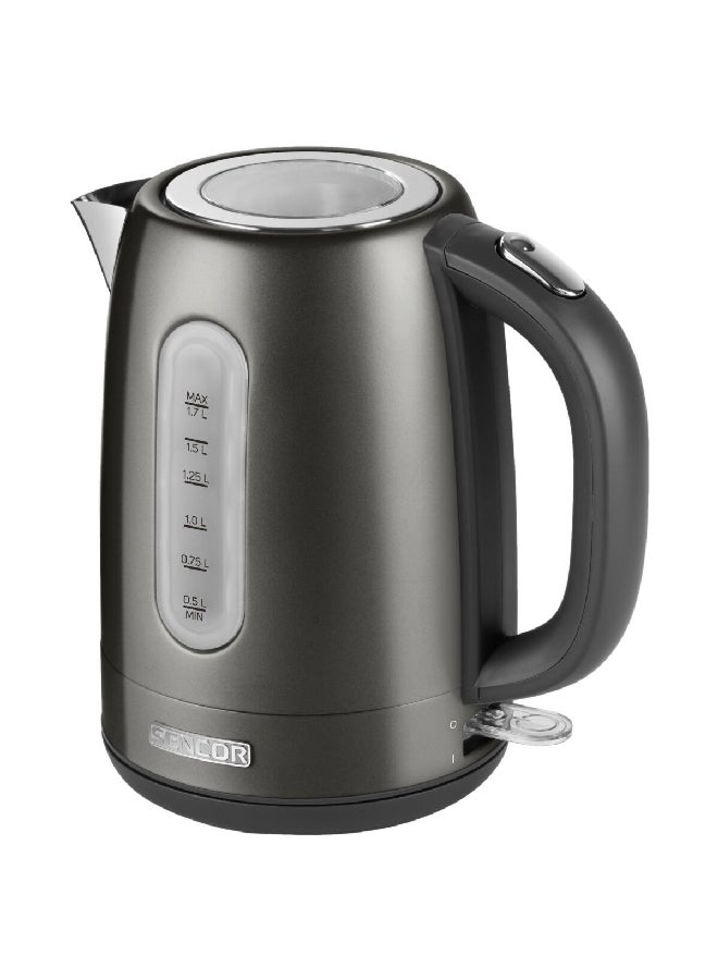 Sencor Stainless Steel Electric Kettle 1.7 L 2150 W JAHSWK41007930 Black - Image 2