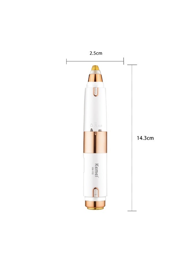 Kemei KM-152 Facial and Eyebrow Hair Removal Device for Women - Image 2